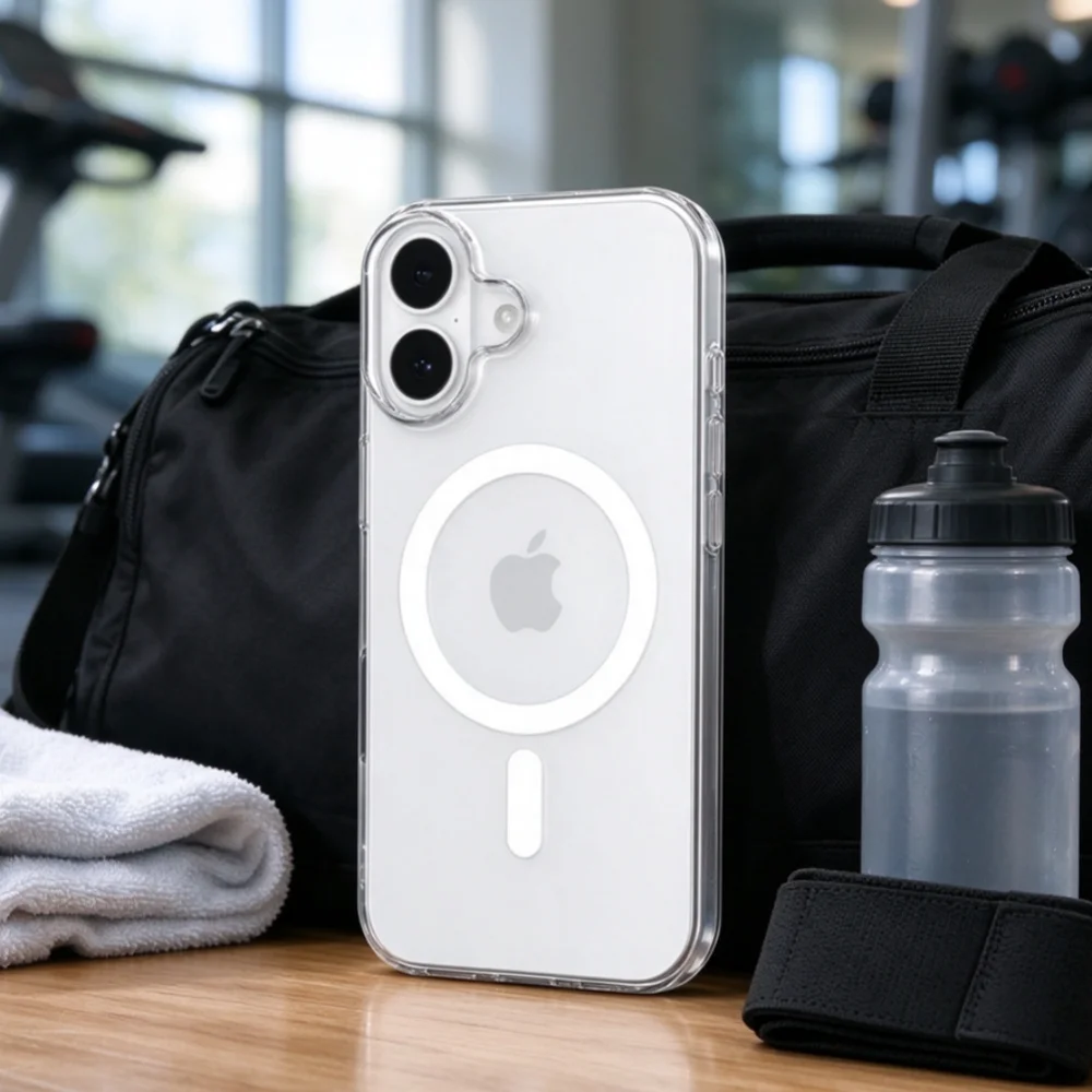 Etui Spigen Ultra Hybrid MagFit TPU odporne na żółknięcie do iPhone 17 18 Pro Max 16 15 Plus 14 13 12 Air z magnetyczną osłoną Magsafe — zdjęcie produktu 5