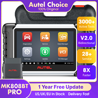 Autel MaxiCOM MK808BT PRO Car Bi-directional Diagnostic Tools OBD2 Scanner Code Reader All System Diagnosis PK MX808S MK808S