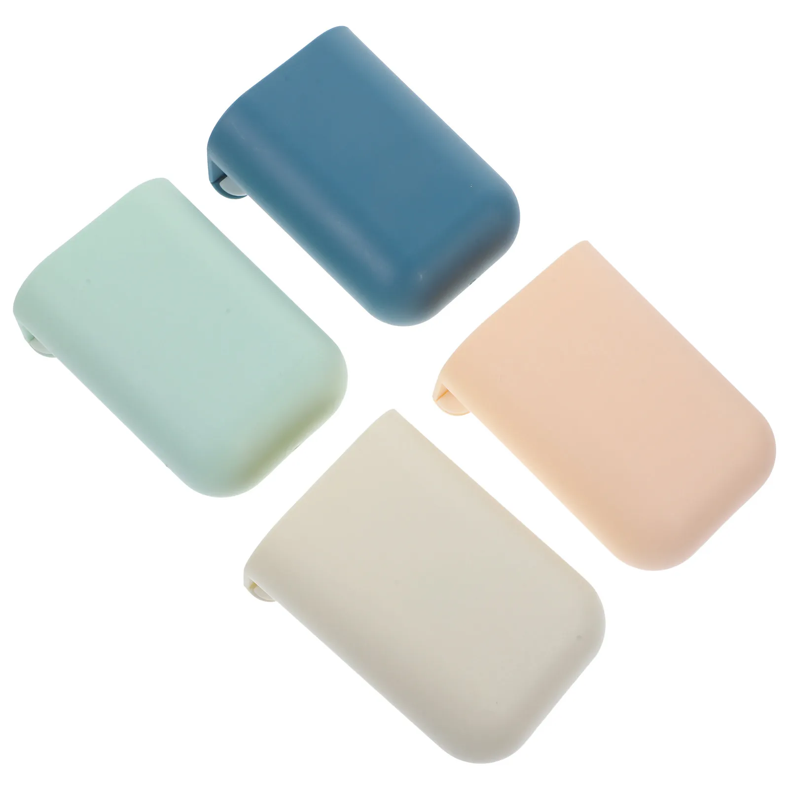 4Pcs Hanging Bucket Set Plastic Space Saving Storage Organizer for Rolling Cart Kitchen Utensils Sundries Countertop Trash Can