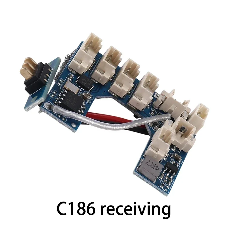 Pièces de rechange pour hélicoptère RC ERA C186 BO105 /E120, lame de train d'atterrissage, corps de moteur, roulement, hélices, auvent 186MAX mod