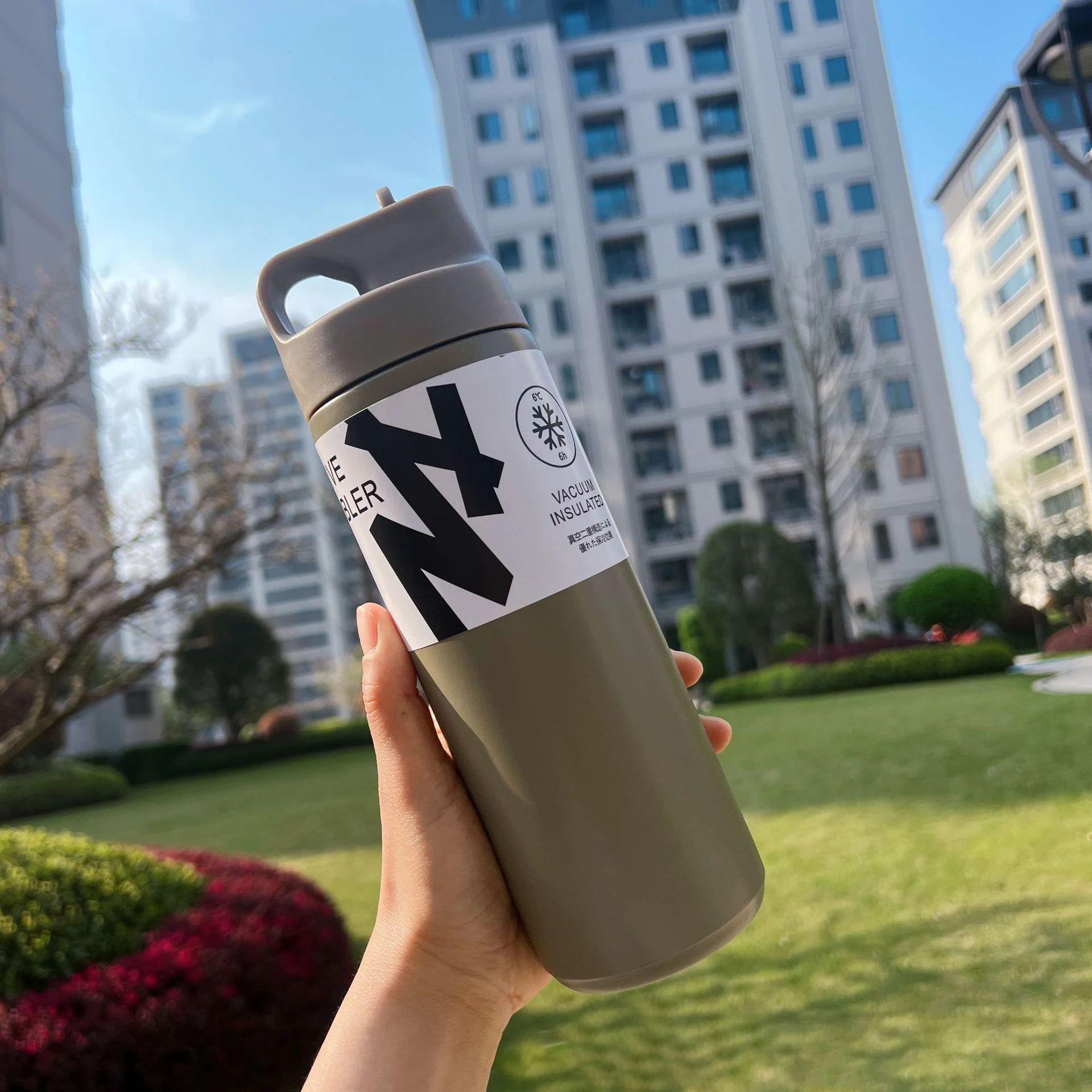 파란색