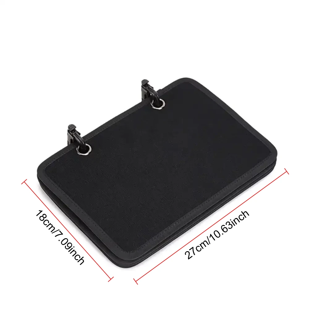4 Teile/satz Moral Abzeichen Display Lagerung Buch Taktische Haken und Schleife Verschluss Organisation Bord DIY Armbinden Display Panel – Detail 1