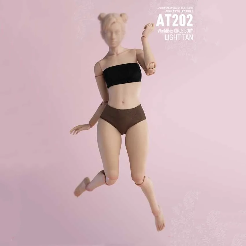 Worldbox 1/6ème figurine à collectionner à l'échelle At201 At202 At203 adulte à collectionner filles corps articulé femme soldat modèle mobile