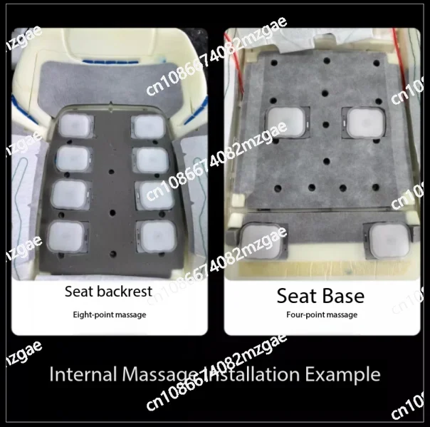 Upgrade seat massage accessories Car seat - pneumatic massage lumbar support integrated main auxiliary