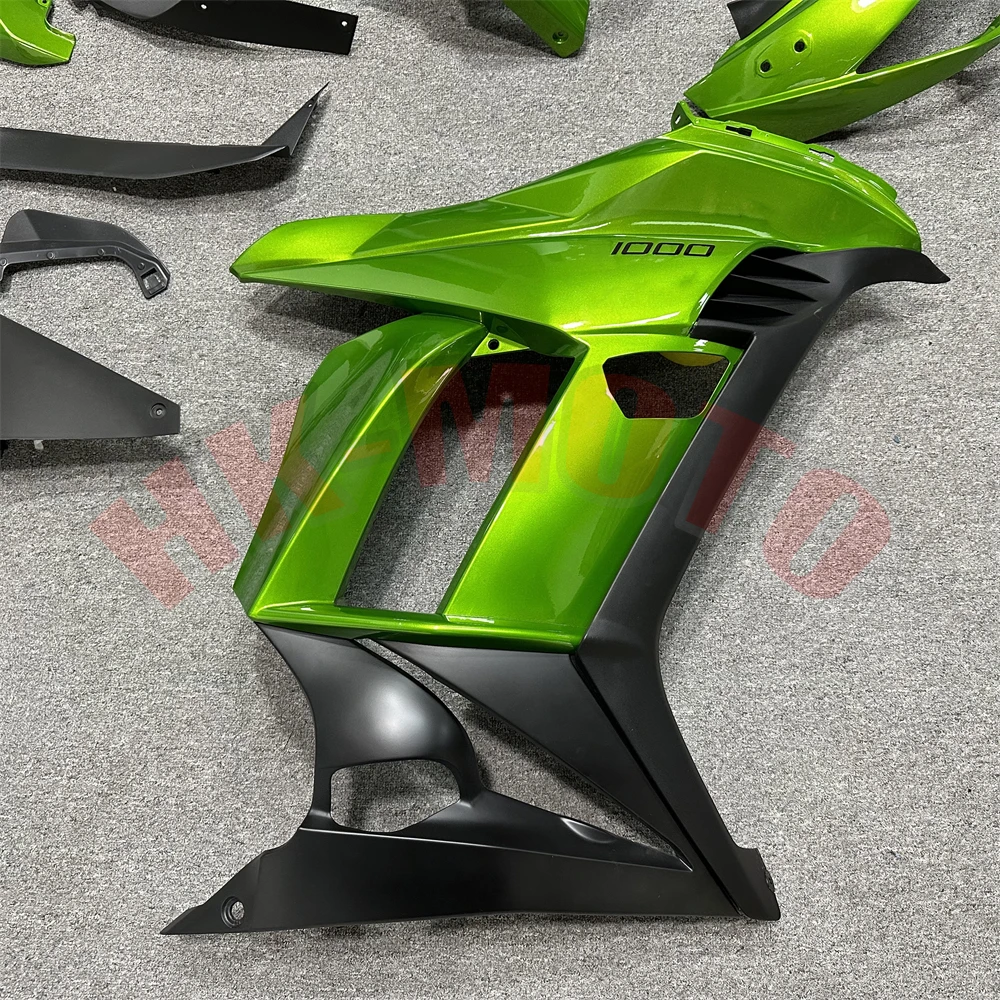 Motorcycle Fairing Kit Fit For Z 1000SX NINJA 1000SX NINJA1000 Z1000SX 2010-2016 Bodywork Set High Quality Abs Injection Green