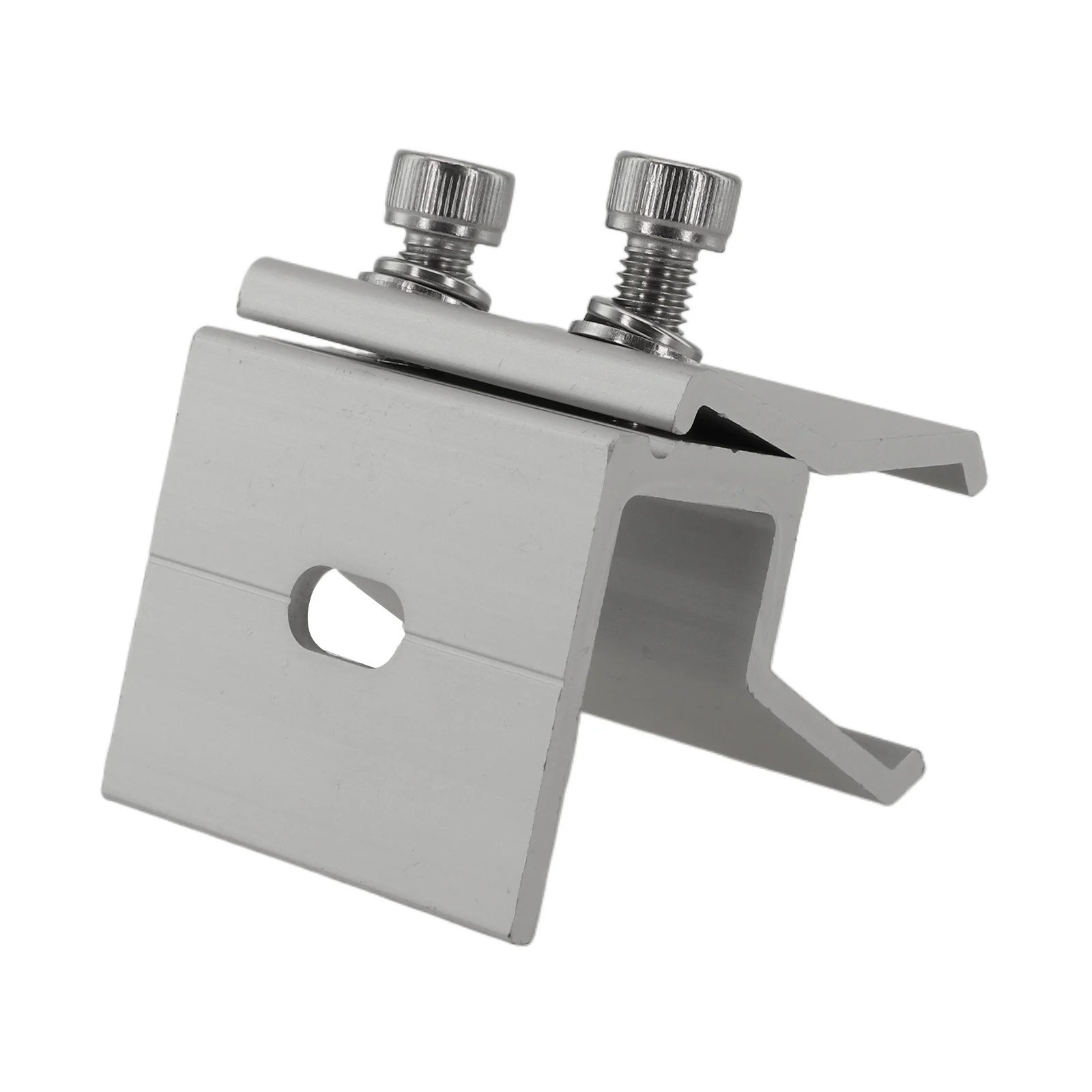 14 Pcs Aluminium Standing Seam Clamp Set for Secure Roof Mounting Solar Pv Panels with Stainless Steel Fasteners for Sheet Roofs