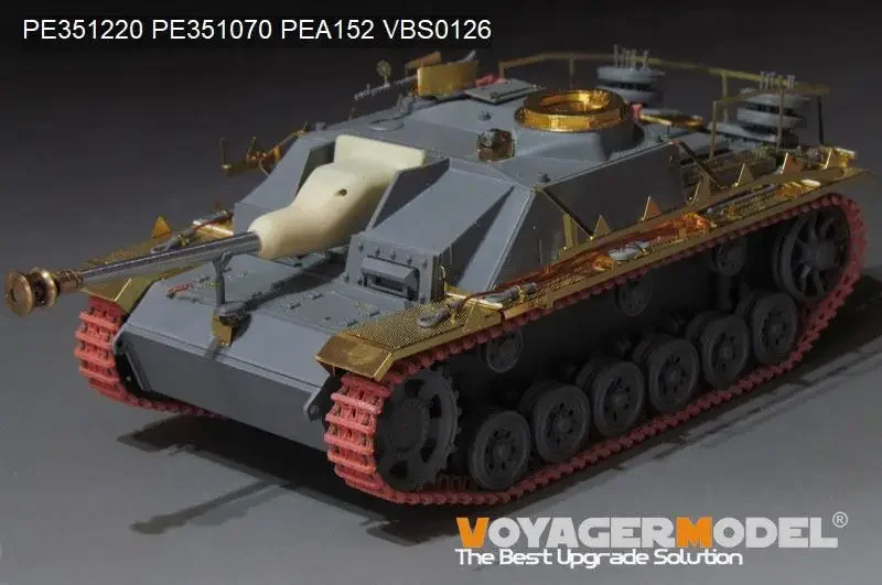 Voyager PE 351220   Segunda Guerra Mundial Alemão StuG.III Ausf.G Tribute de produção básica (para TAKOM 8006)