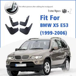 Mudguards For BMW X5 E53 1999-2006 Front Rear 4pcs Mudflaps Accessories Splash Guard Fender Mud Flap 2001 2002 2003 2004 2005