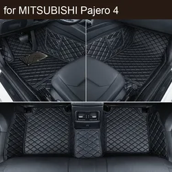 Car Floor Mats for MITSUBISHI  Pajero 4   2007-2017  Accessories Customized Auto Carpets