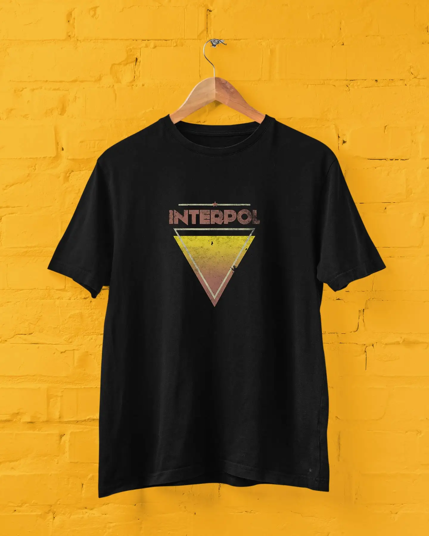 Interpol Band Triangle Logo Men's Womens Top Tee Clothing Tshirt Size S- 5XL Unisex Best Gift Anniversary