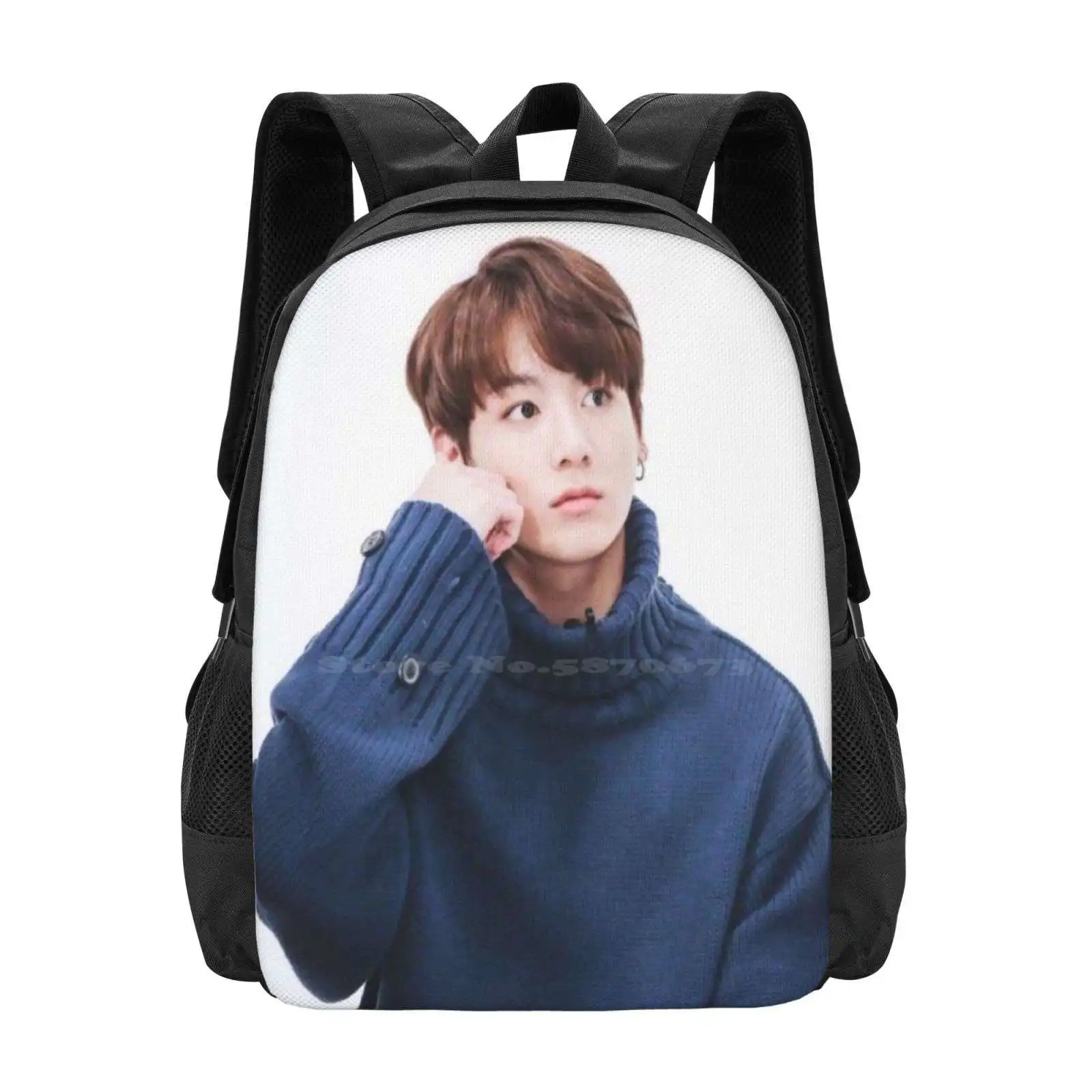 Jungkook Tasche Rucksack für Männer Frauen Mädchen Teenager Jungkook