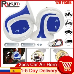 115dB Loud Horn Auto Speaker Alarm 12V Tone Vehicle Boat Car Motor Motorcycle Van Truck Siren Car Horn signal for auto siren