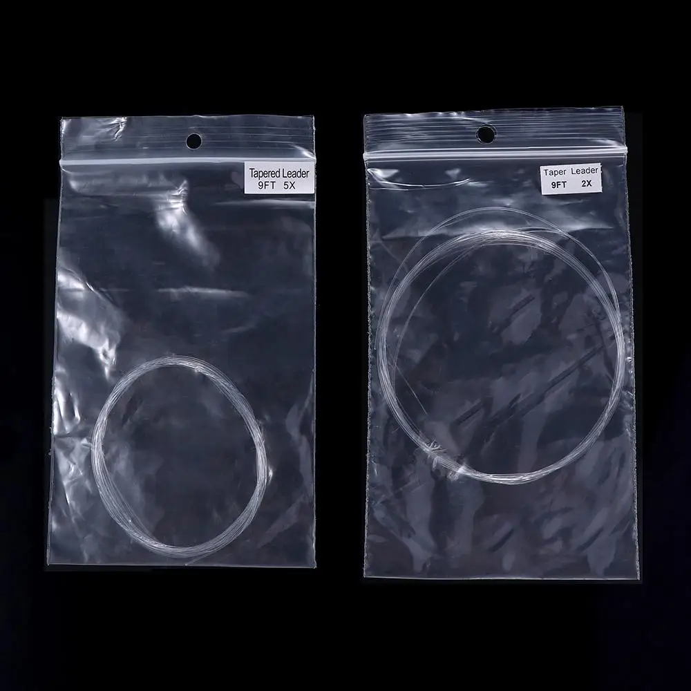 1/2/3/4/5/6x أداة سمك الشبوط سوبر قوية النايلون الصيد المقاود يطير خيط صنارة الصيد خطوط الصيد يطير الصيد الحبل مدبب زعيم #2