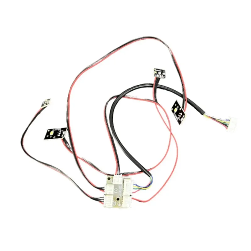 أنيق-RC ضوء الربط مجموعة RC سيارة بدوره ضوء ل MN82 1/12 RC سيارة لتقوم بها بنفسك اكسسوارات سيارة ضوء الربط مجموعة