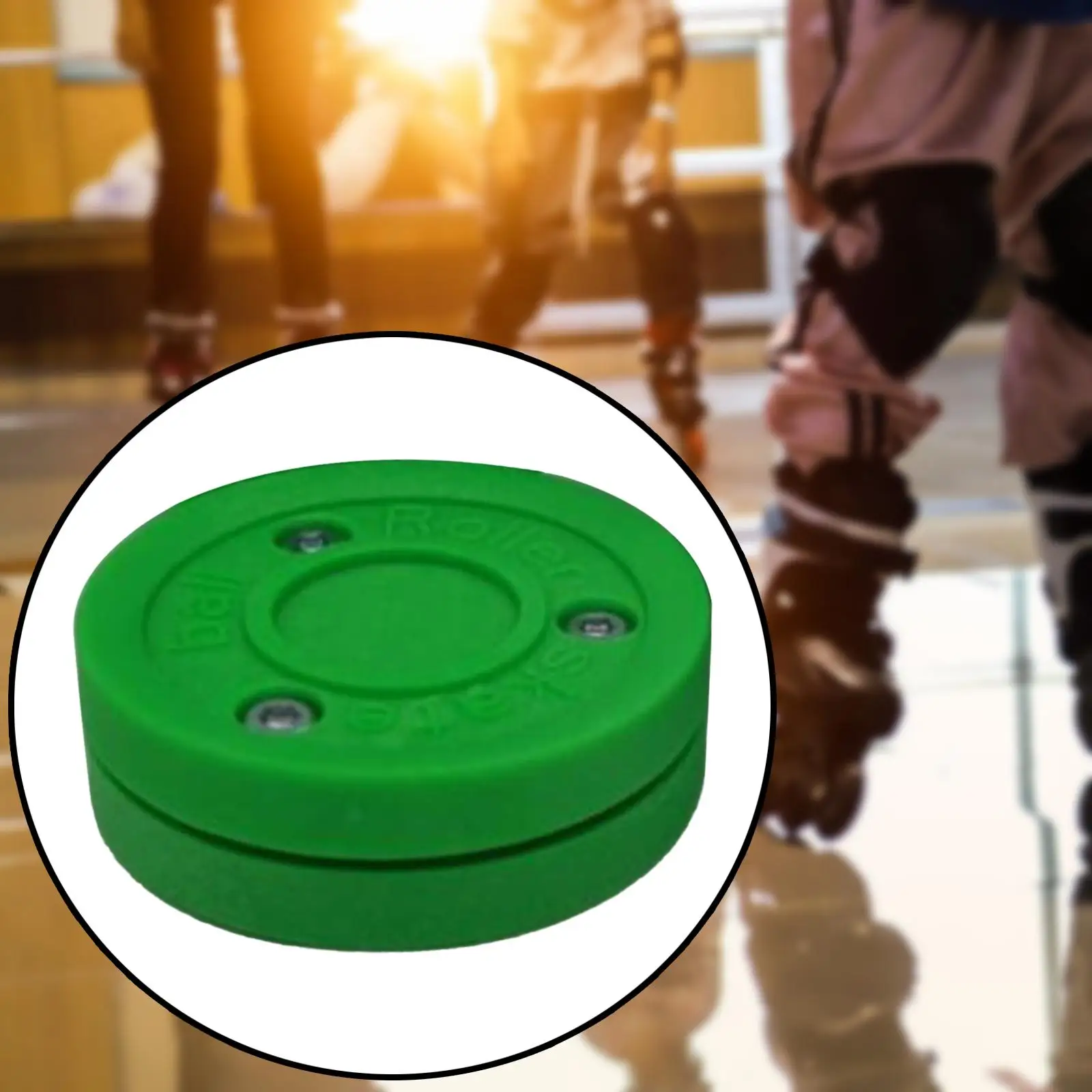 

Roller Hockey Puck for Indoor Outdoor Hockey for Beginners Child Athletes