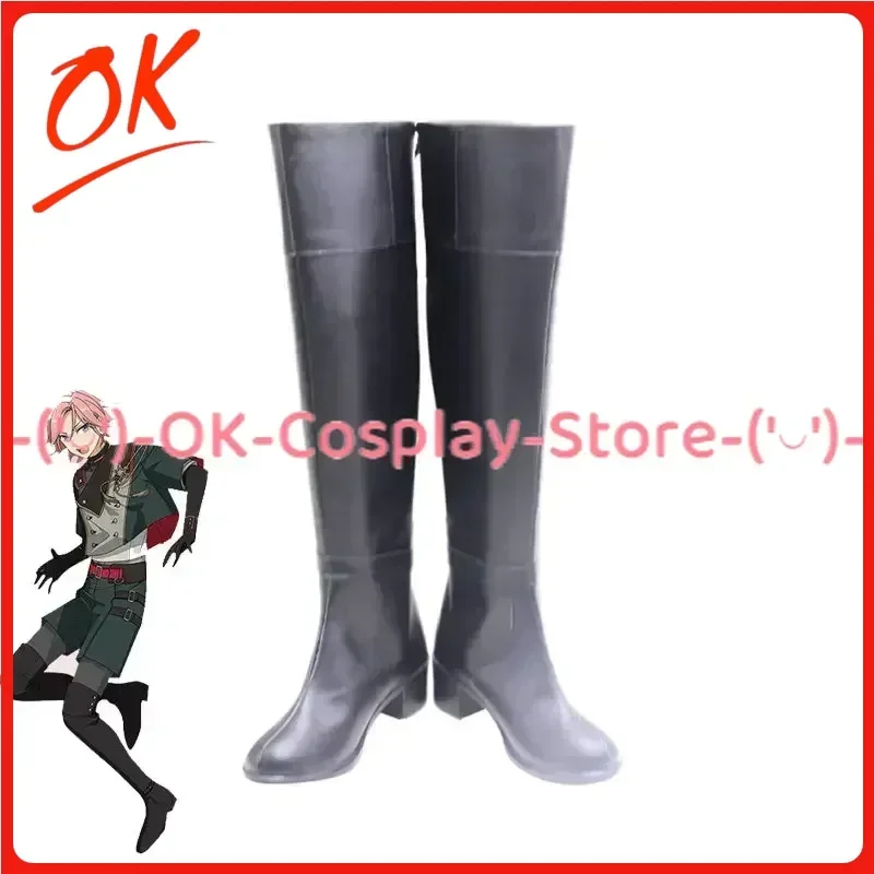 [สั่งทำพิเศษ] รองเท้าคอสเพลย์ Ensemble Stars อุคาวะ โคฮาคุ มิเคซิมะ มาดาระ สำหรับงานคอสเพลย์ อนิเมะ เกม งานปาร์ตี้  รองเท้าบูทหนัง PU