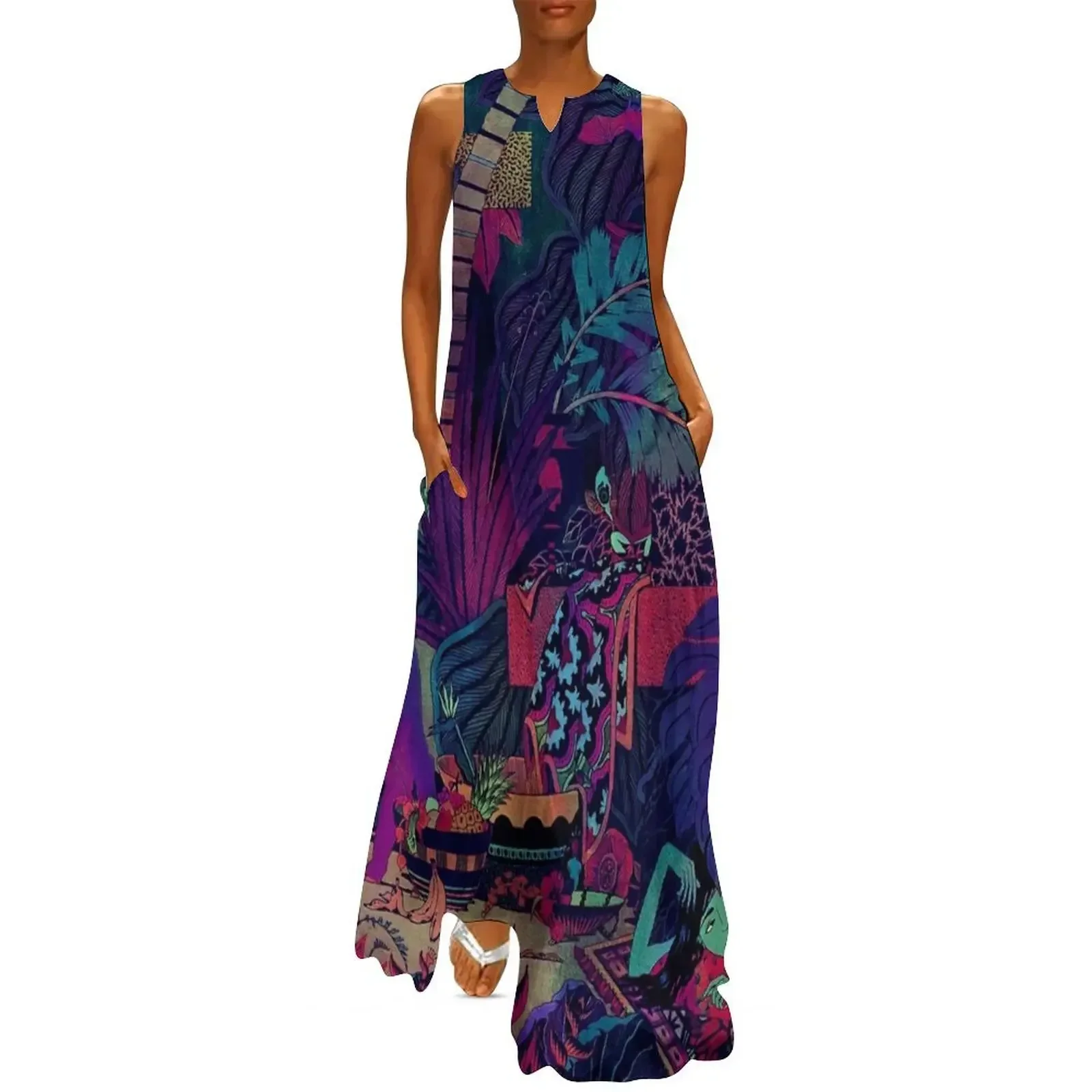 

Glass Animals Long Dress Summer skirt women's clothing summer 2025 novelties elegant women's sets Women's summer skirt Dress