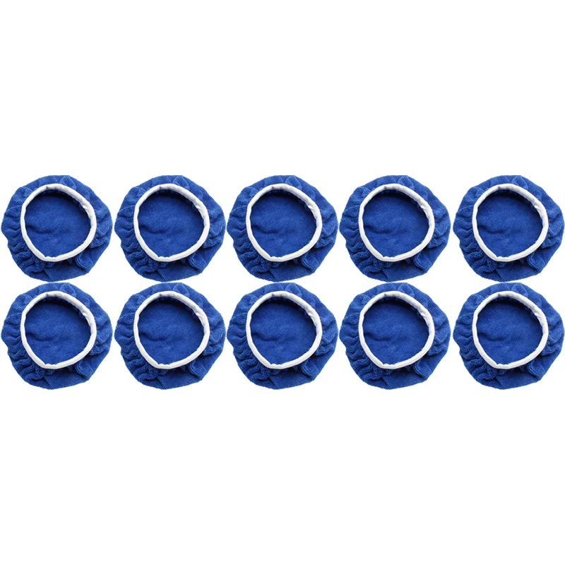 5-10 zoll Auto Mikrofaser Polierer Pad Waschen Puffer Wachsen Hülse Motorhaube Polieren Haube für Haus Auto Reinigung Zubehör