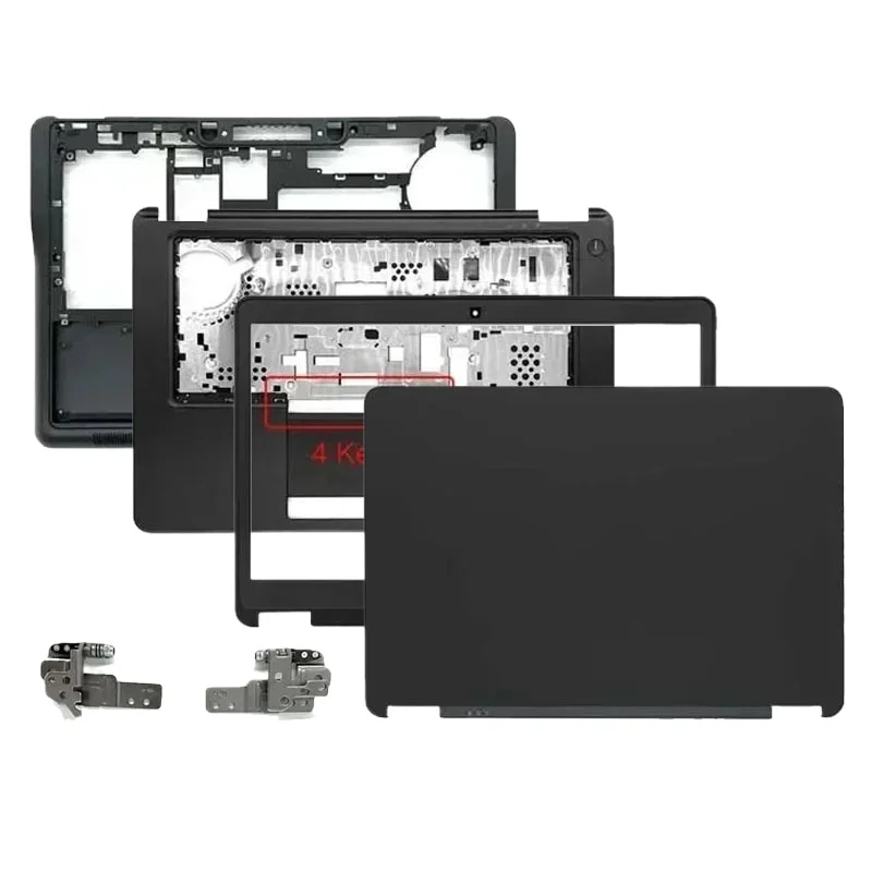 For Latitude 7450 E7450 Laptop LCD Screen Back Cover Front Panel Hinge Palm Rest Bottom Shell Hinge Cover