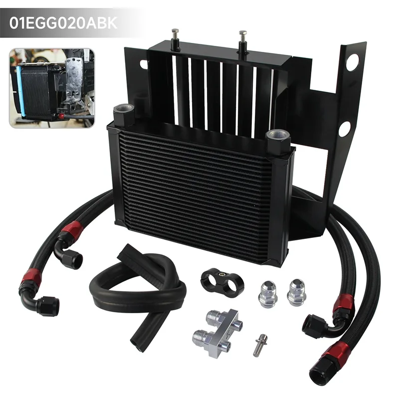 OIL COOLER KIT UPGRADE FIT FOR BMW 3 SERIES 335I E90 E91 E92 E93 N54 25 ROW BOLT ON