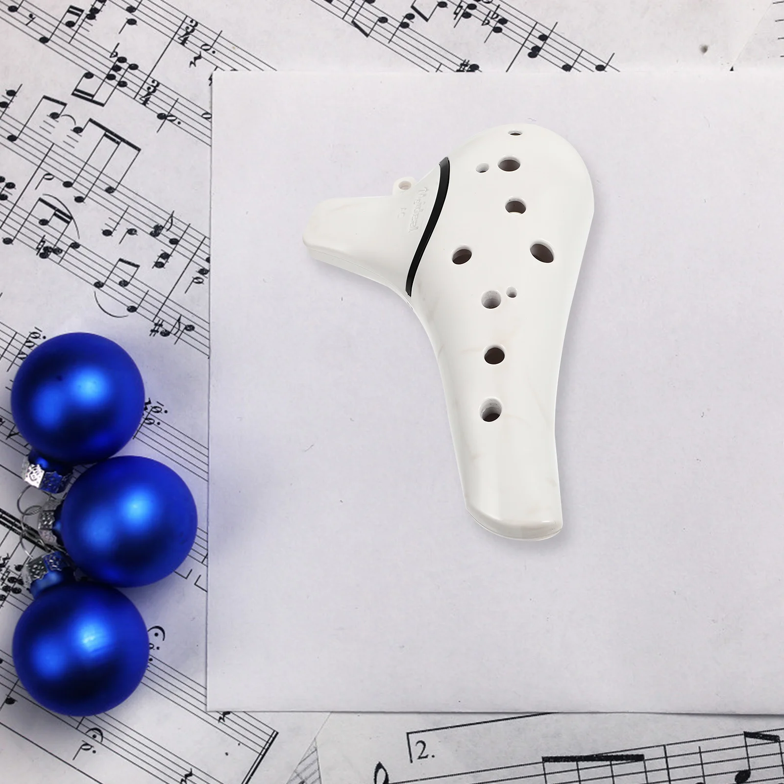 

1Pcs Ceramic Ocarina Alto C Musical Instrument 12-Hole Portable Easy Learning Ocarina for Beginner Students Musical Instruments