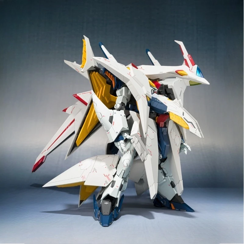 BANDAI Original ROBOT Series《Mobile Suit Gundam: Hathaway's Flash-RX-105 Gundam Xi》Action Figure Modello di assemblaggio Giocattoli da collezione