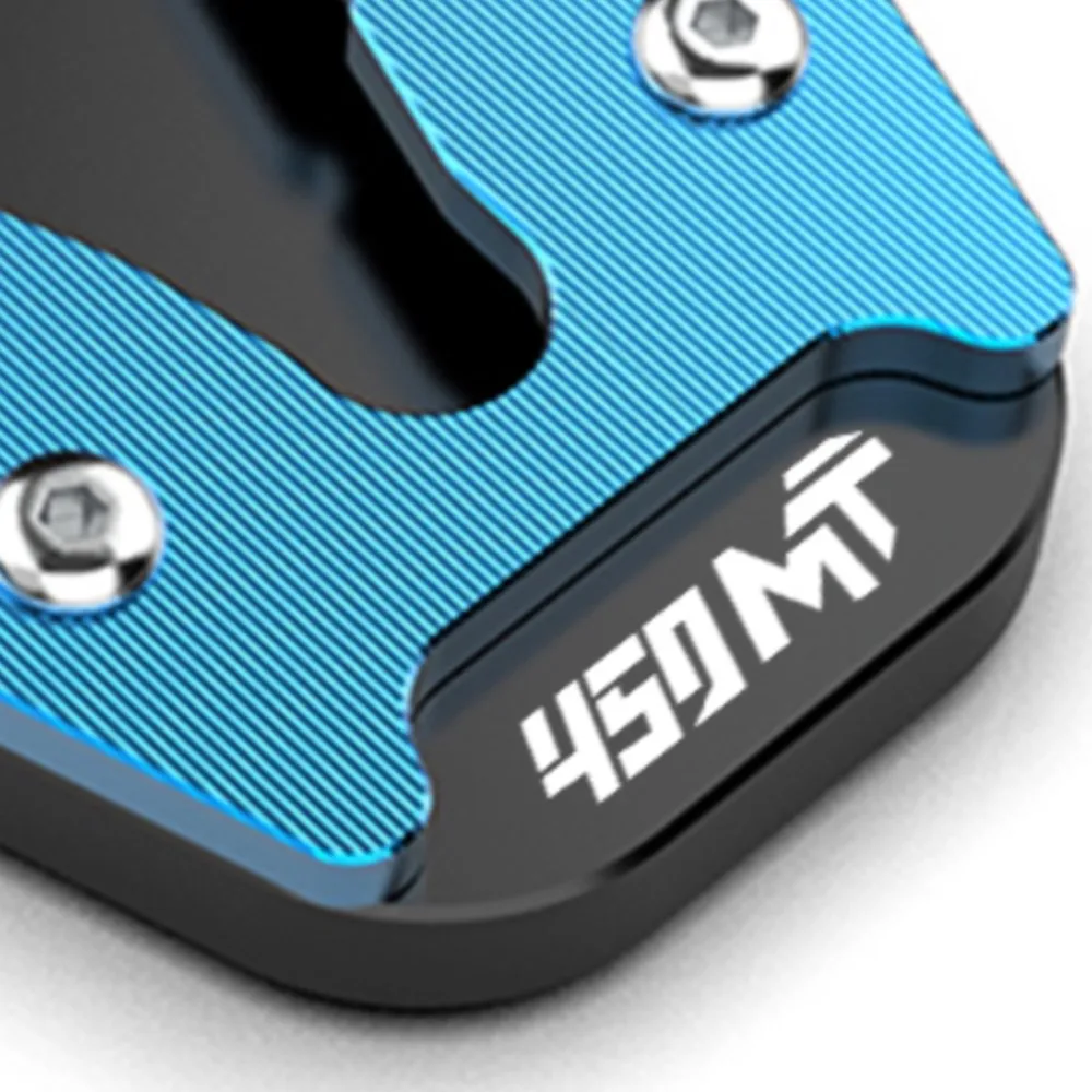 

For CFMOTO CF MOTO 450MT MT450 450 MT CF450MT 2024 2025 2026 Motorcycles Foot Side Stand Enlarger Plate Pad Kickstand Extension