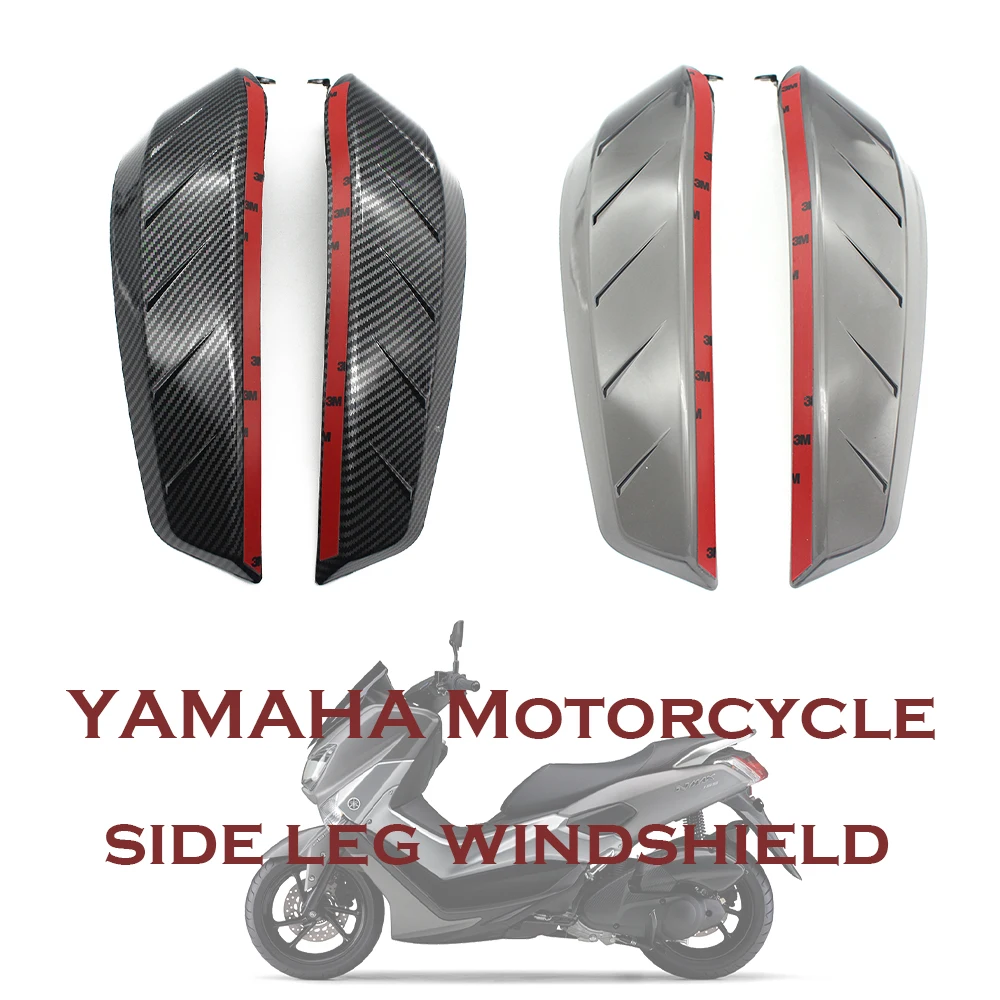 

Pokhaomin Motorcycle Modified Side Wind Shield Legging Small Windshield Leggings Diversion for Yamaha NMAX155 2020