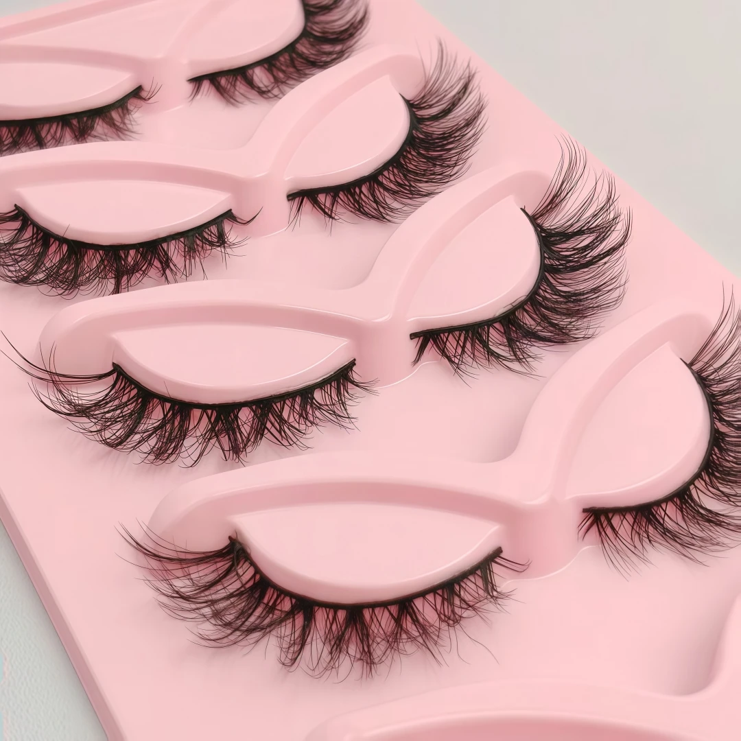 ขนตาปลอมสไตล์ผสมแบบเอเชีย 5 คู - Eyelash Extension Japan บทวิจารณ์และราคา