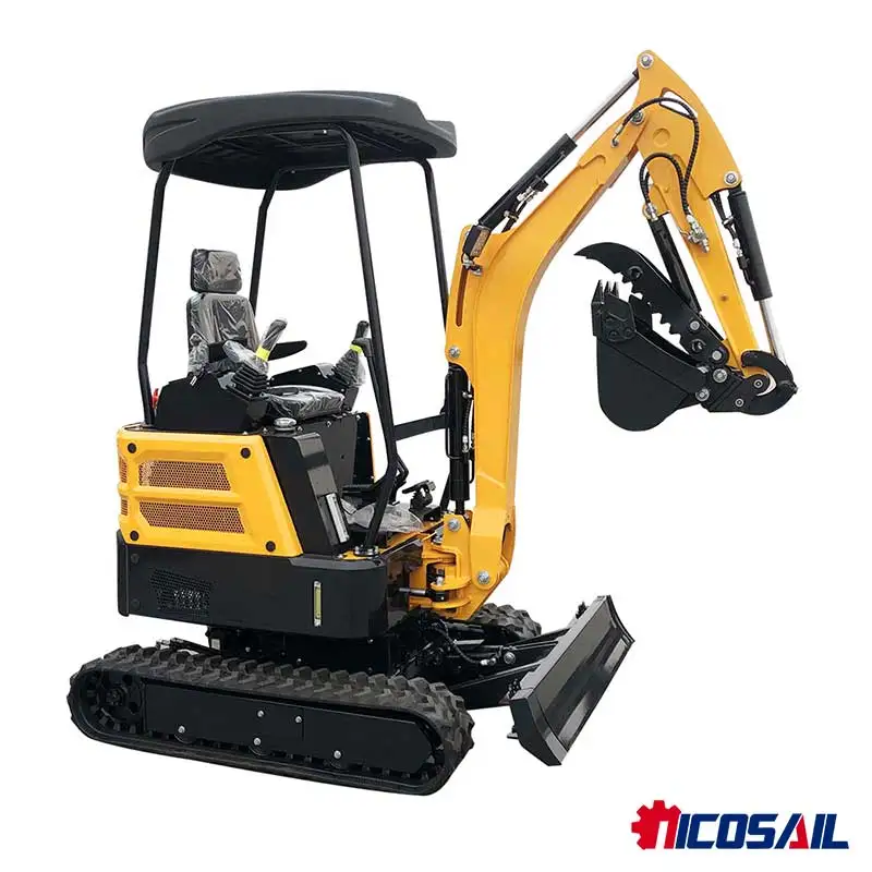 

China Hot Sale Mini Crawler Excavator - Hydraulic, Perfect for Small Farm Work & Animal Husbandry Operations
