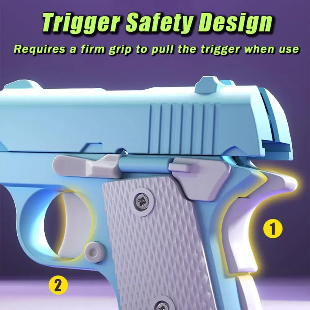 Pistola ad acqua estiva Pistola non elettrica Pistola da spiaggia ad acqua da tiro completamente automatica ad alta pressione per bambini Bambini Ragazzi Ragazze Adulti