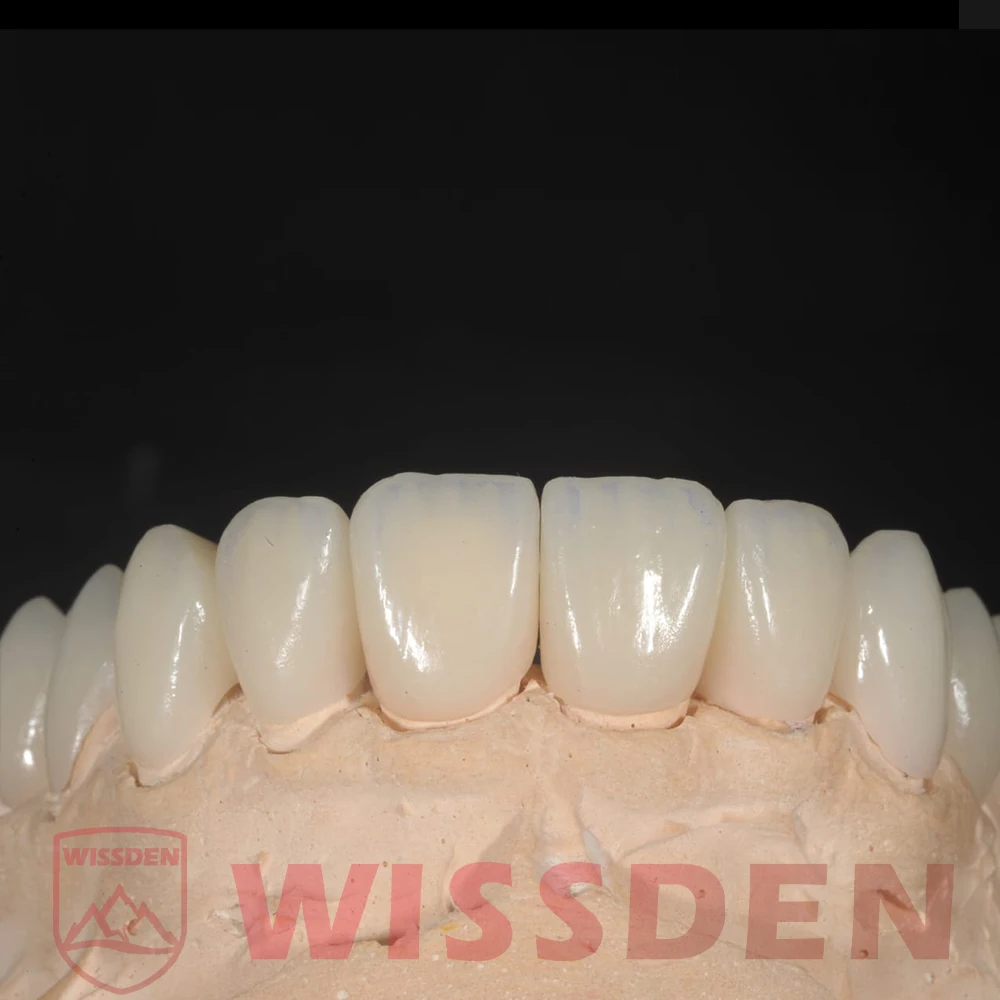 Blocos de dissilicato de lítio Wissden, Cubos cerâmicos de vidro dentário, CAD e CAM, C14, 10 pcs