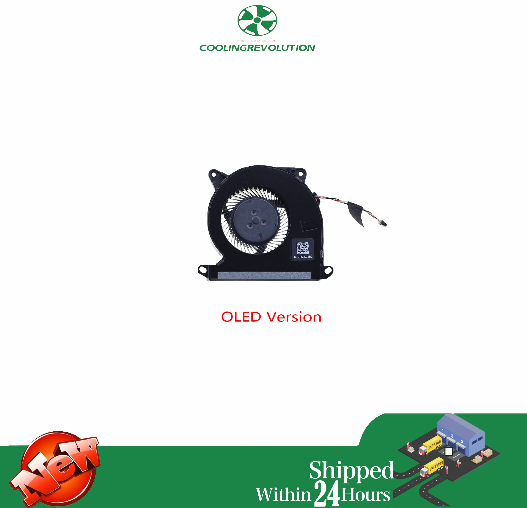 Laptop CPU Cooling Fan for Steam Deck Generation II/OLED BSB0512MC-00 BSB0512MA-00 BO3508S2H-000P - view 6