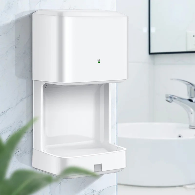 مجففات اليد الأوتوماتيكية عالية السرعة مجفف للنفخ الذكية التعريفي الحائط التعريفي آلة مجففات ذكية للحمام