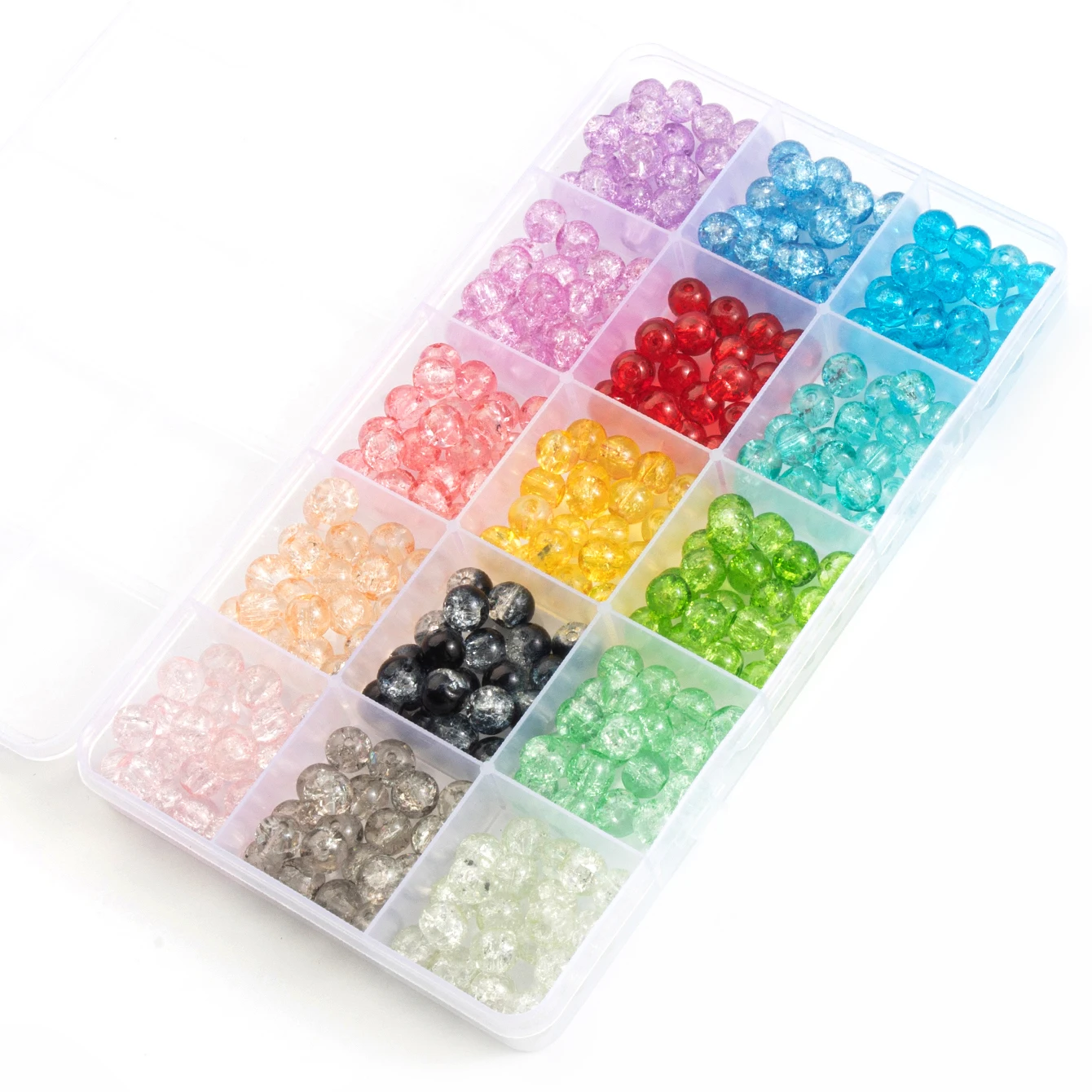 Glass Beads Bracelet Making Kits with 28 Colors