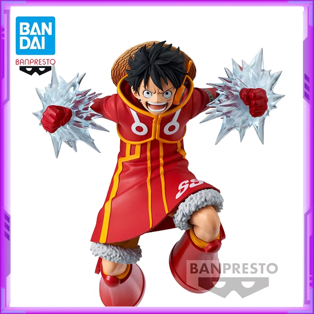 Original BANDAI Banpresto BRC ONE PIECE BRCMonkey D. Luffy Egghead PVC Anime Figures Action Figure Model Toys Christmas Gifts