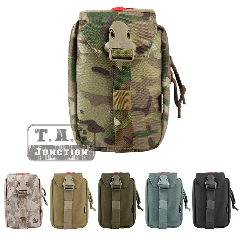 

Emerson Tactical MOLLE Outdoor Tools Pouch EmersonGear Carrier Rip-Away EMT IFAK Bag W/ Zipper