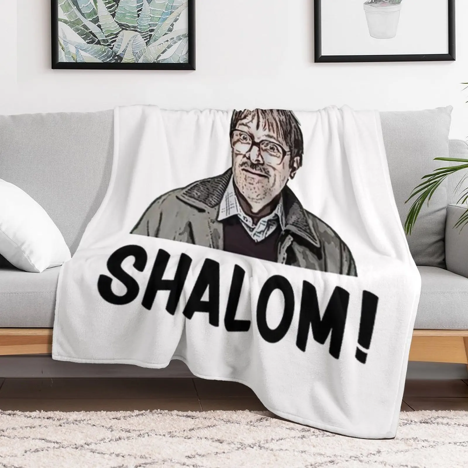 Shalom Jackie Parody Throw Blanket Soft Thins Comforter heavy to sleep Blankets