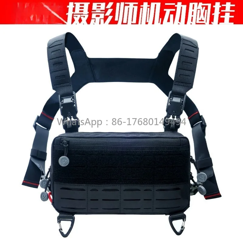 Chest Bag Recorder Portable Outdoor EDC Backpack Can Span Diagonally on One Shoulder