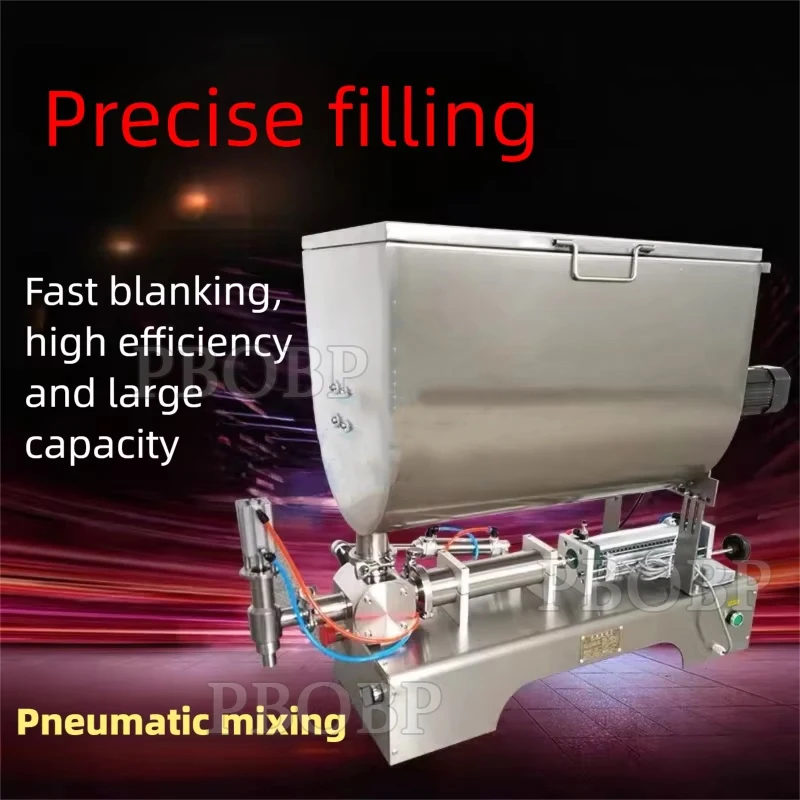 PBOBP Lipstick Heating Stirring Filling Machine With Mixing Hopper Heater Chocolates Handmade Soap Filler