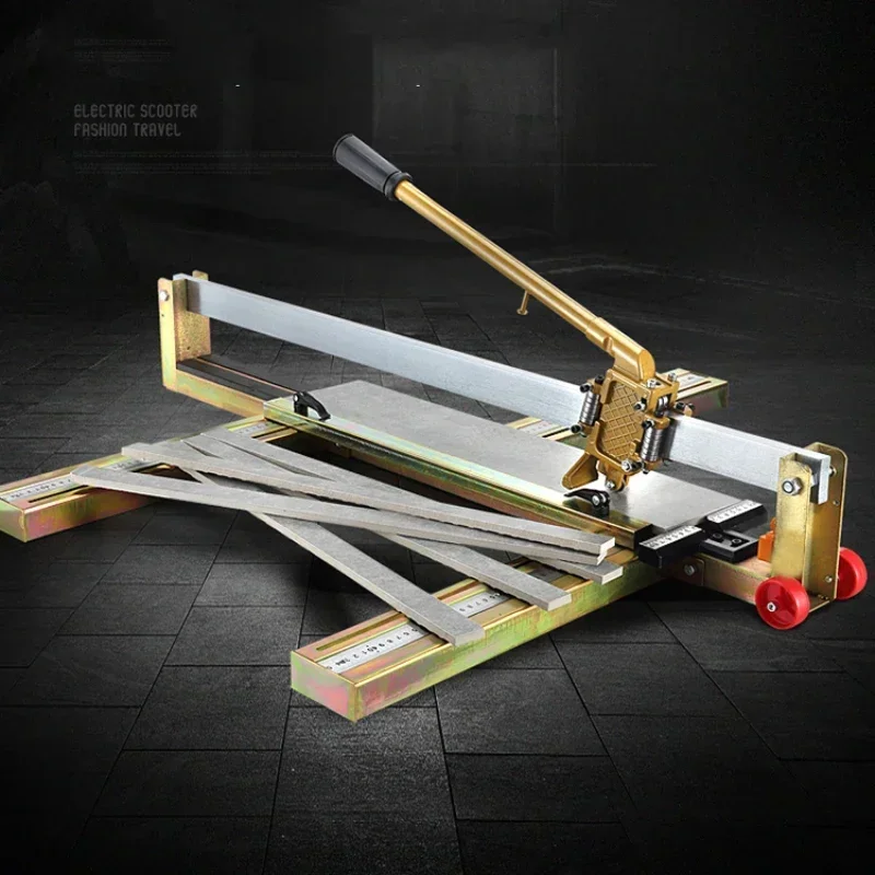 

Новое обновление, двухтактный кирпич, инфракрасный режущий инструмент для позиционирования, резак для керамической плитки, тип 600, полностью стальная ручная складная керамическая плитка