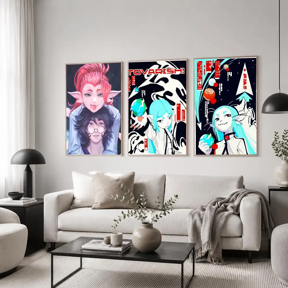 Game Voices of the Void Poster Classic Poster HD Art Sticky Wall Waterproof Home Living Room Bedroom  Aesthetic Decoration