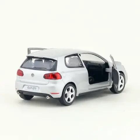 1:36 VW Golf 6 Diecast-bilmodell Volkswagen i skalenlig Golf Gti miniatyrlegering leksaksmodeller med dragkrok för barnpresenter 8 best sales VW Polo GTI-leksak - №8