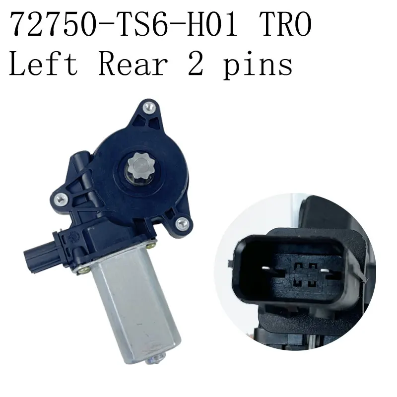 742-854 Fensterhebermotor mit 6/2-Pins für Honda CR-V CRV RDV 2007 2008 2009 2010 2011 72250-SWA-A01 72710-SWA-A01 Brandneu – Detail 8
