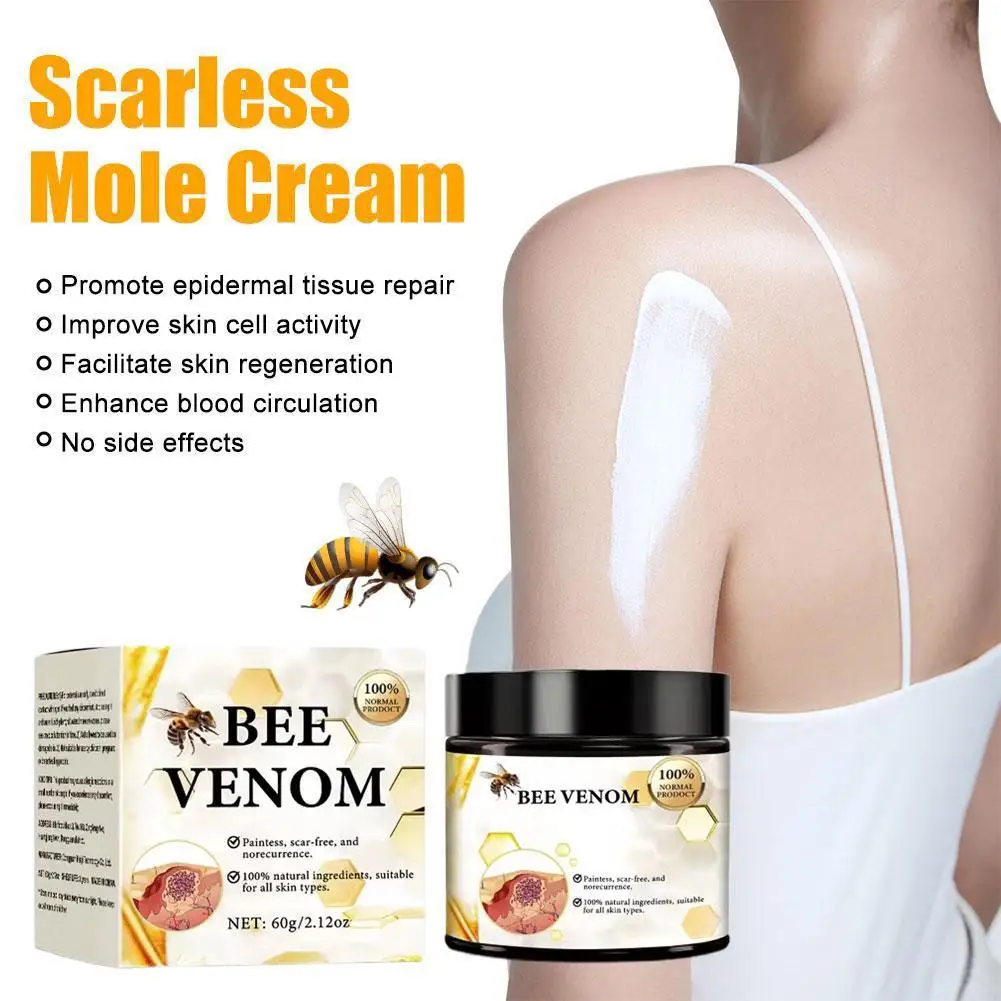 Bee Venoms Joint Care Cream, Aliviar Cervical, Dor, Massagem Tratamentos Creme, Saúde Óssea, Ferramentas de Cuidado Corporal, 60g