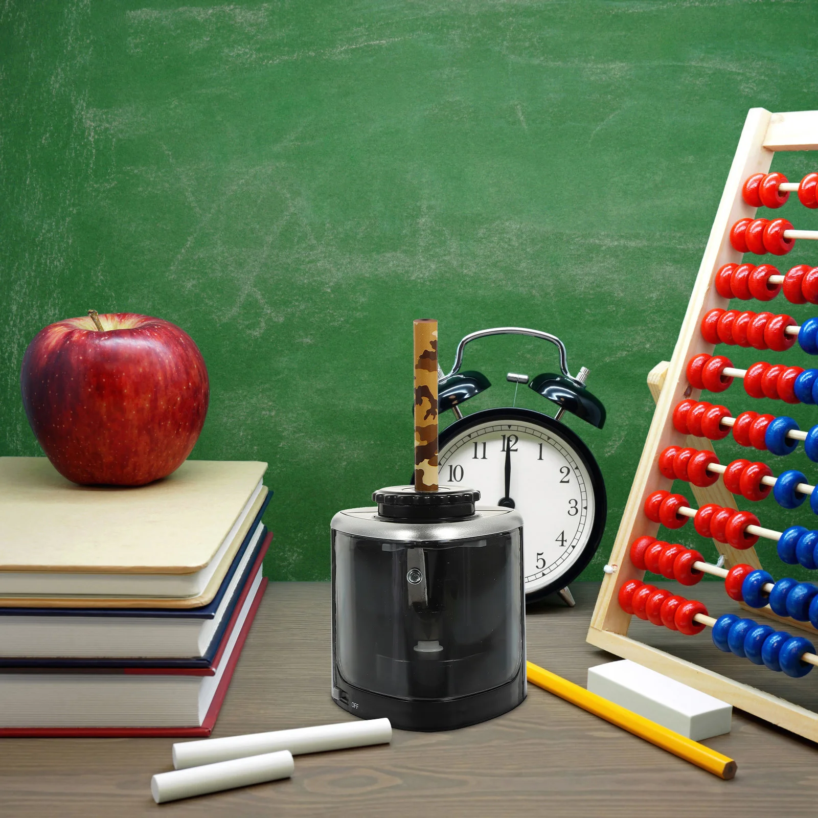 

Household Kids Pencil Sharpener Electric Pencil Sharpener Practical and Efficient Tool for Working and Studying Unique Design