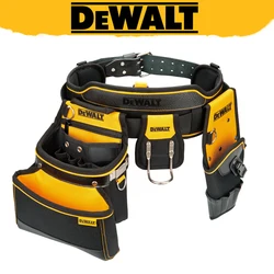 DEWALT DWST81228-8 Multi Purpose Tool Belt Adjustable High Hardness Fabric Waterproof Anti Wear Tool Storage Waist Bag