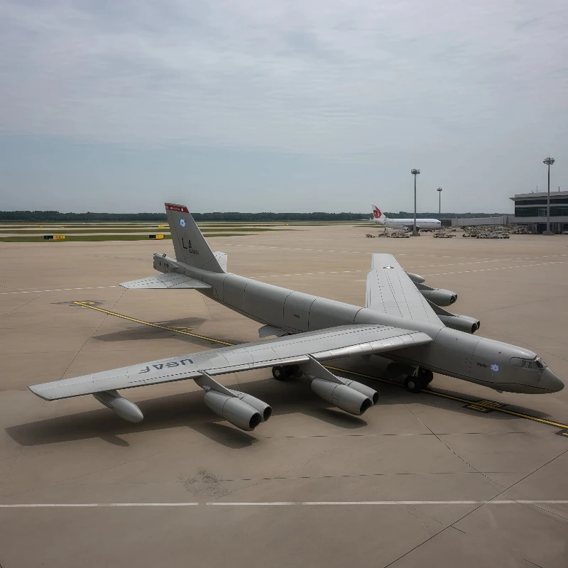 

1/200 Scale US Air Force B-52 Stratofortress Finished Diecast Alloy Military Bomber Model For Enthusiasts Collection Display