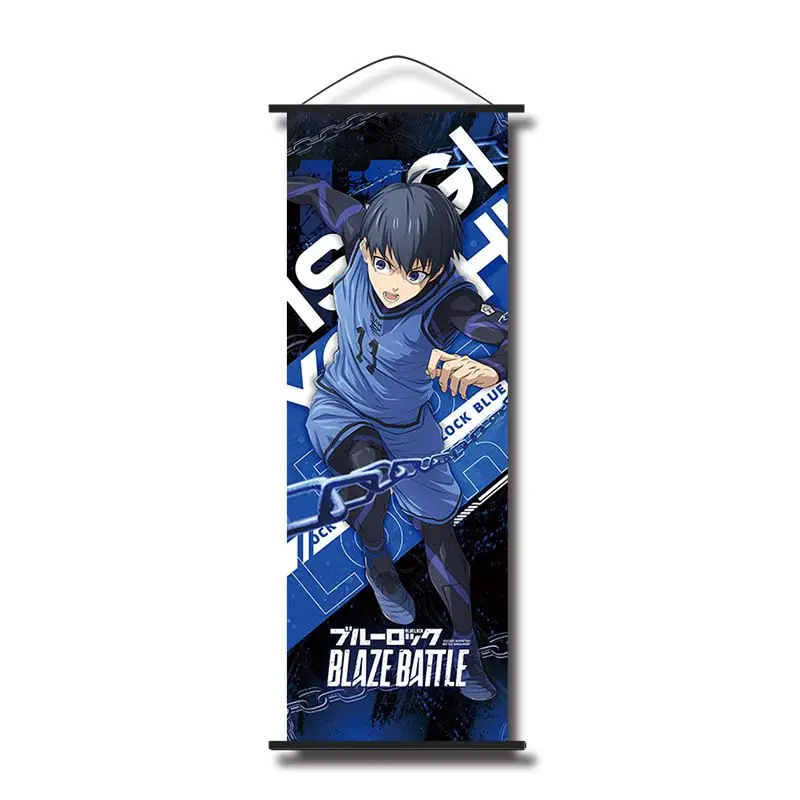 

Blue Lock HD Wallpaper Poster Hanging Scroll Canvas Anime Hanging Decor Thousand Cut Leopard Ma Collection for Room Aesthetics