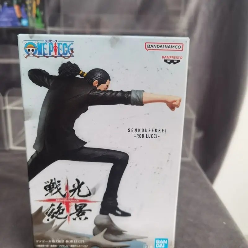 

One Piece In Stock Monkey D. Luffy Rob Lucci Figurine 100% Genuine Anime Product Original Ornaments Holiday Gifts